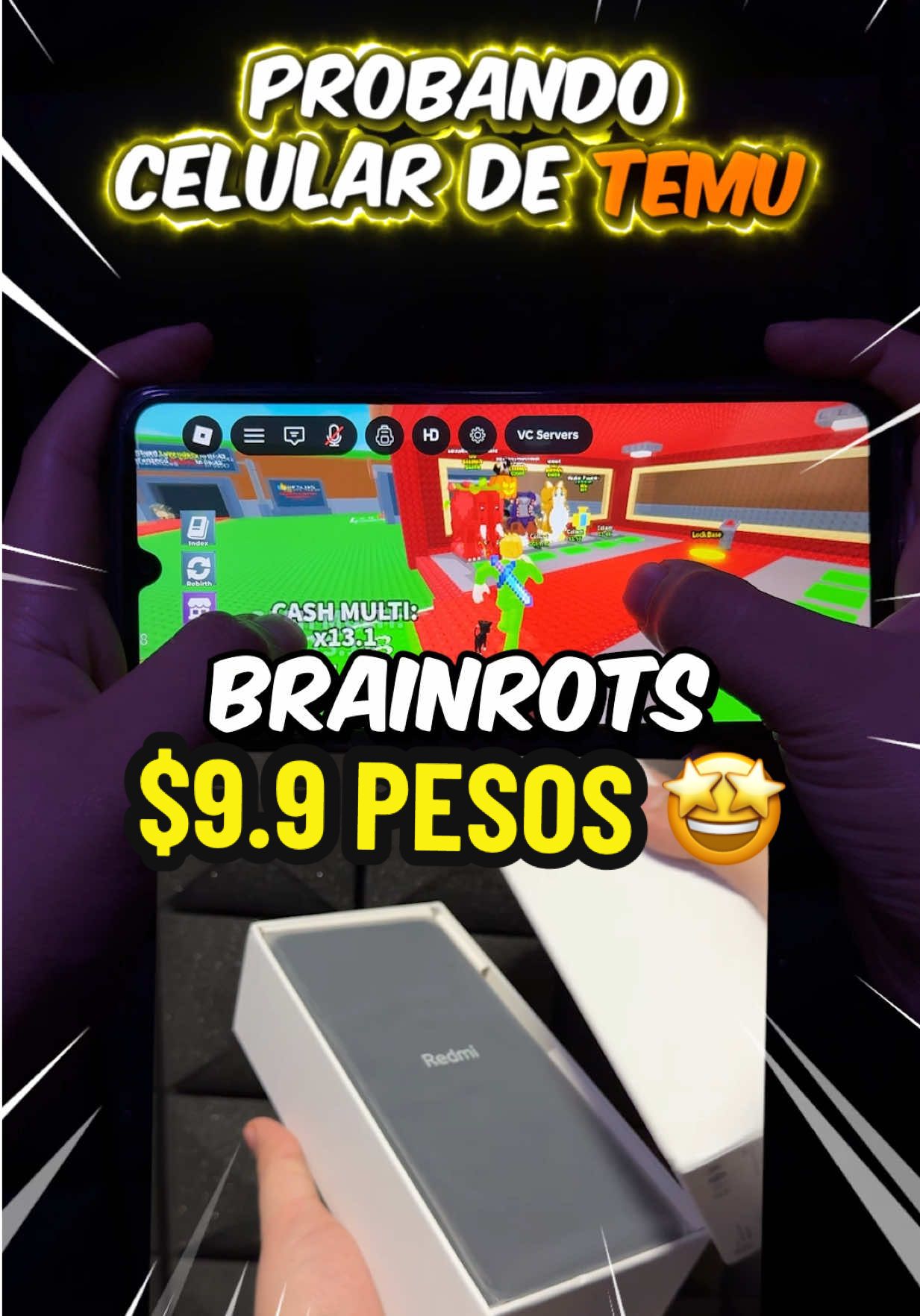 Preview de colaboracion TEMU en TikTok